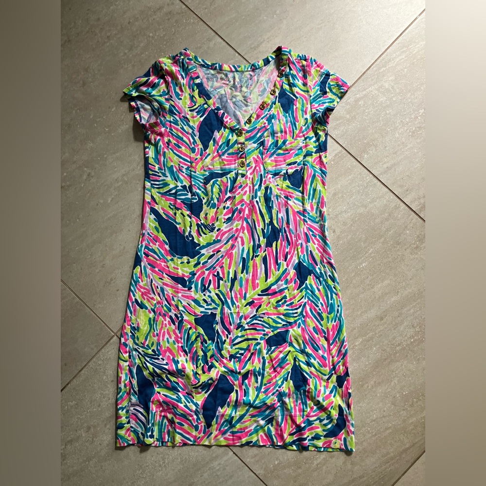 Lilly Pulitzer Palmira T shirt dress